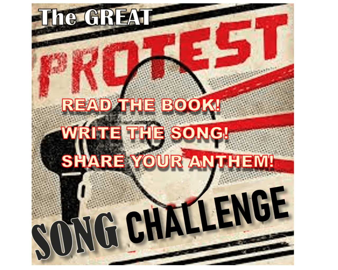 Great Protest Song Challenge Logo for Website